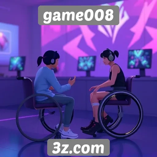 Acessibilidade no game008 melhora experiência do usuário